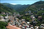 Aerial view of Riomaggiore
